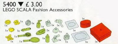 LEGO Service Packs 5400 LEGO Scala Fashion Accessories set