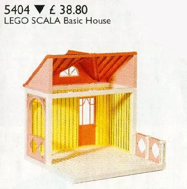 LEGO Service Packs 5404 LEGO Scala Basic House set
