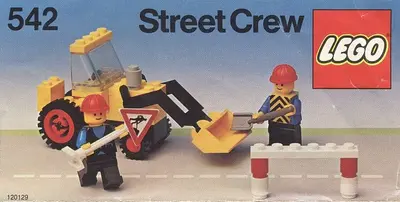 LEGO Town 542 Street Crew set