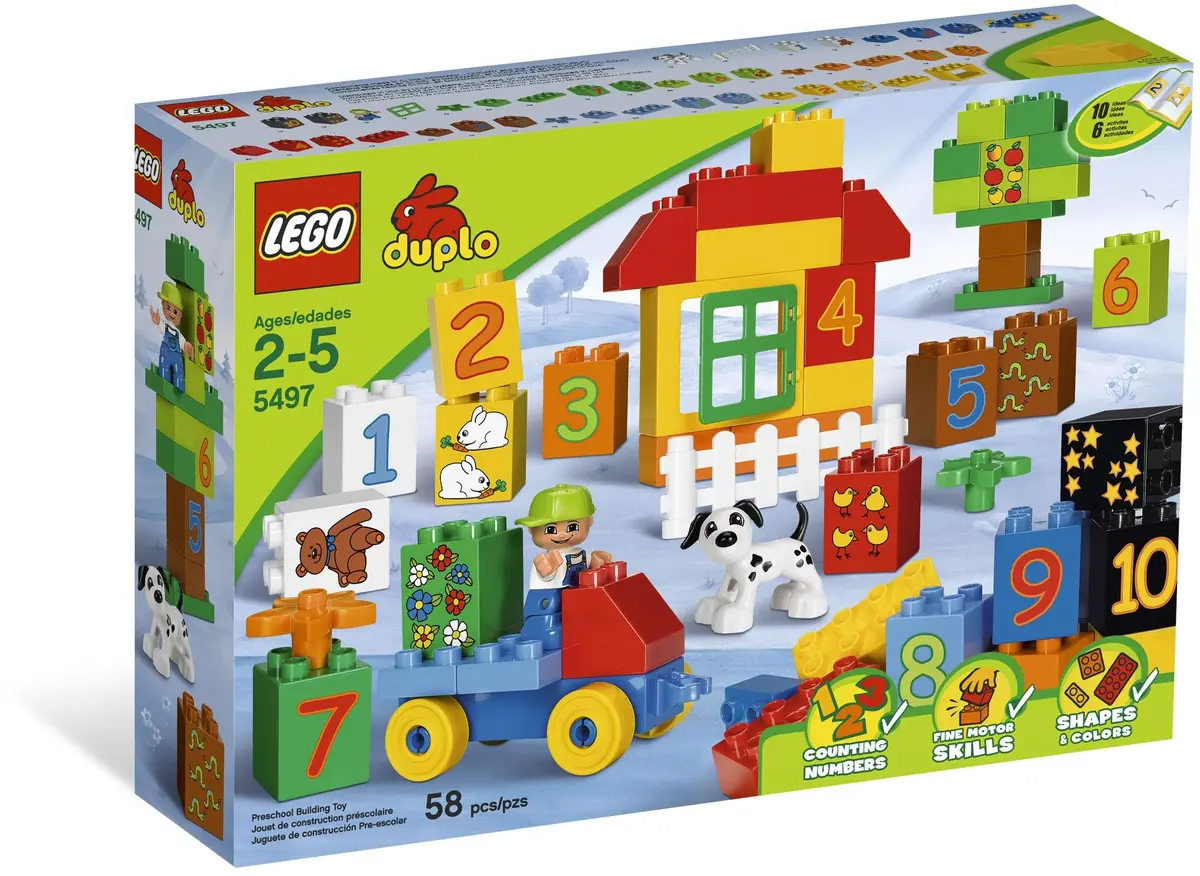 LEGO DUPLO 5497 Play with Numbers set, image 8