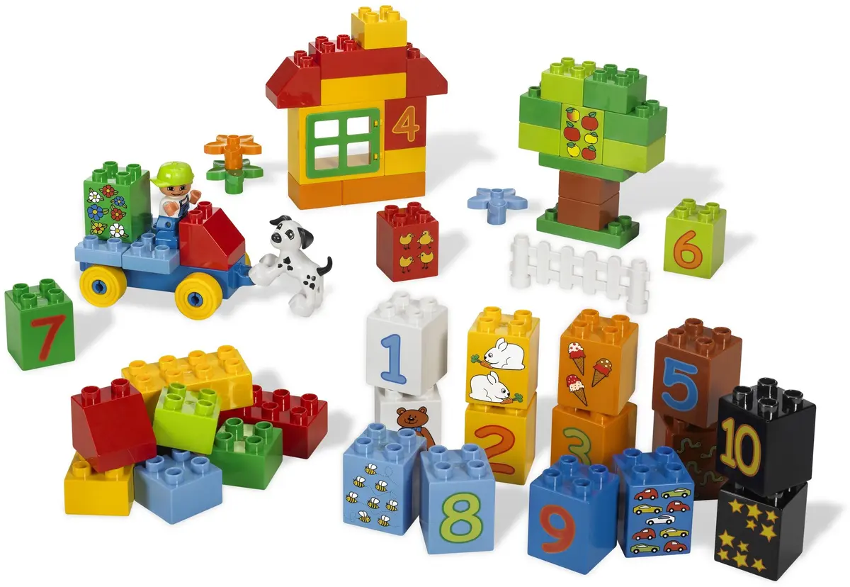 LEGO DUPLO 5497 Play with Numbers set