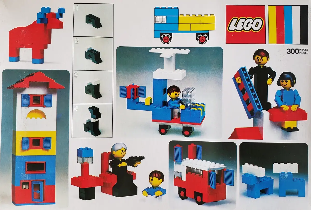 LEGO Samsonite 55 Basic Set set, image 2