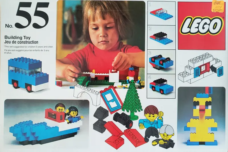 LEGO Samsonite 55 Basic Set set