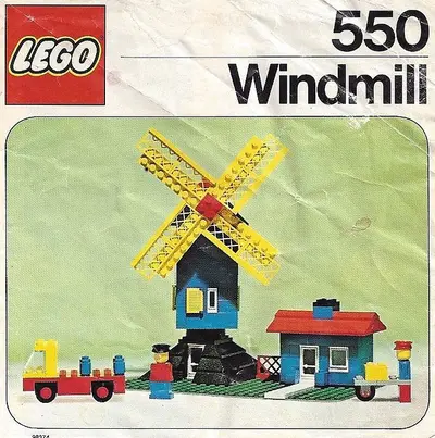 LEGO LEGOLAND 550 Windmill set