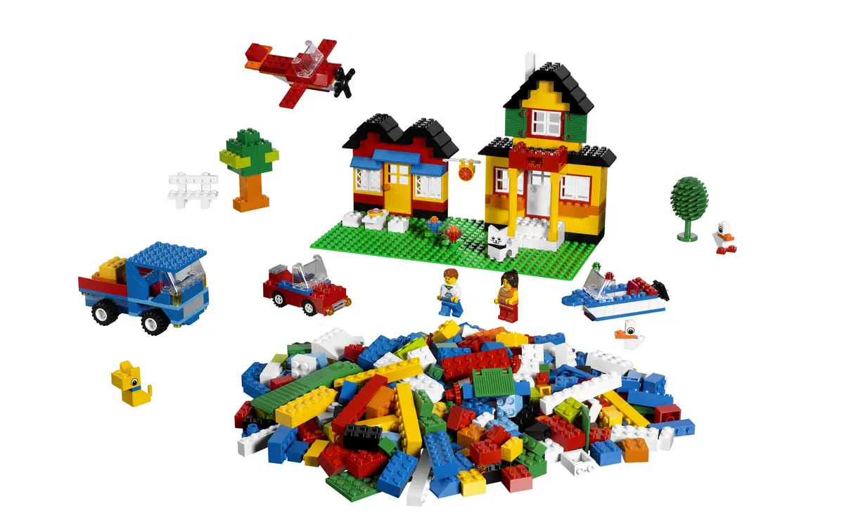 LEGO Bricks and More 5508 LEGO Deluxe Brick Box set, image 3