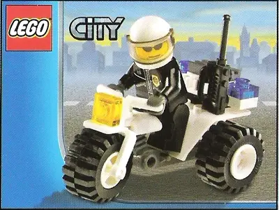 LEGO City 5531 Police Motorcycle set