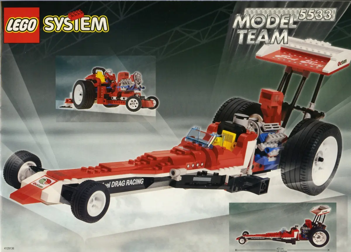 LEGO Model Team 5533 Red Fury set