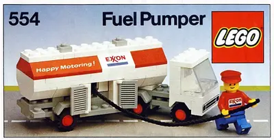 LEGO Town 554 Fuel Pumper set