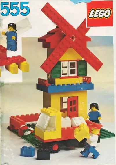 LEGO Basic 555 Basic Building Set, 5+ set
