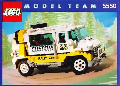LEGO Model Team 5550 Custom Rally Van set