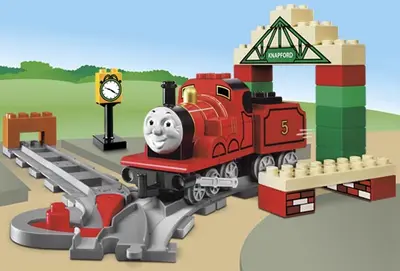 LEGO DUPLO 5552 James at Knapford Station set