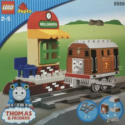 LEGO DUPLO 5555 Toby at Wellsworth Station set