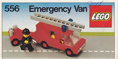 LEGO Town 556 Emergency Van set