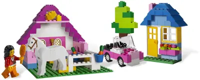 LEGO Bricks and More 5560 Large Pink Brick Box set