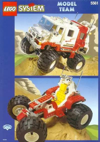 LEGO Model Team 5561 Big Foot 4 x 4 set