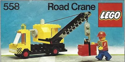 LEGO Town 558 Road Crane set