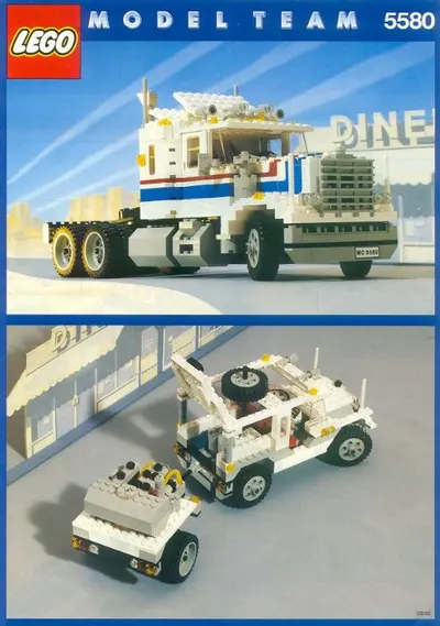 LEGO Model Team 5580 Highway Rig set
