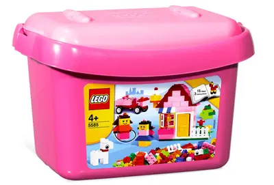 LEGO Bricks and More 5585 Pink Brick Box set, image 2
