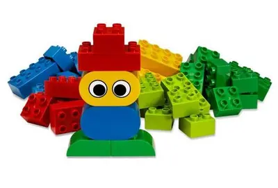 LEGO DUPLO 5586 Duplo Basic Bricks with Fun Figures set