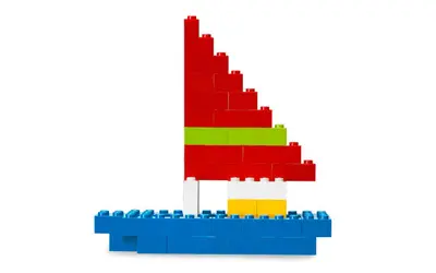 LEGO Bricks and More 5587 Basic Bricks with Fun Figures set, image 7