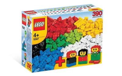 LEGO Bricks and More 5587 Basic Bricks with Fun Figures set, image 4