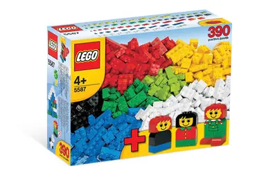 LEGO Bricks and More 5587 Basic Bricks with Fun Figures set, image 2
