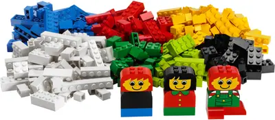 LEGO Bricks and More 5587 Basic Bricks with Fun Figures set
