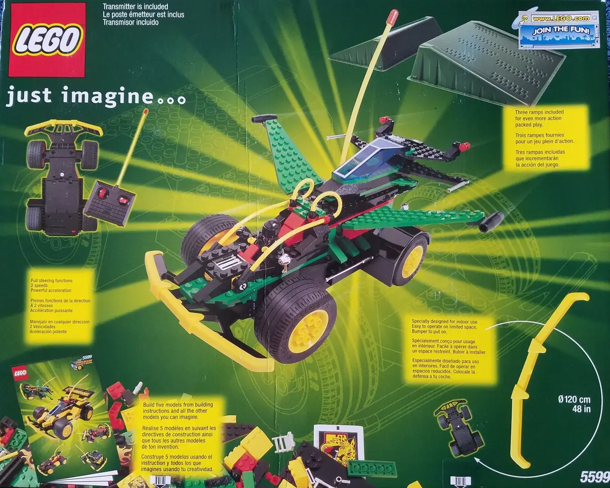 LEGO Racers 5599 Radio Control Racer set, image 2