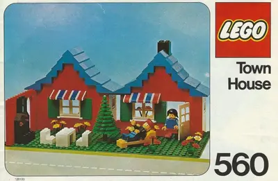 LEGO Town 560 Town House set