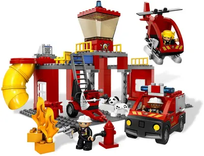 LEGO DUPLO 5601 Fire Station set