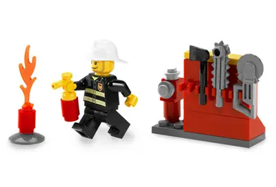 LEGO City 5613 Firefighter set, image 2