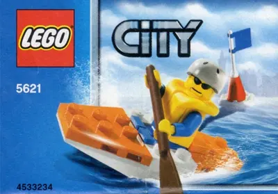 LEGO City 5621 Coast Guard Kayak set