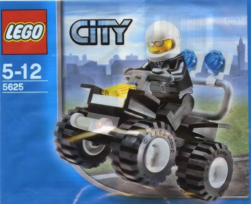 LEGO City 5625 Police 4x4 set