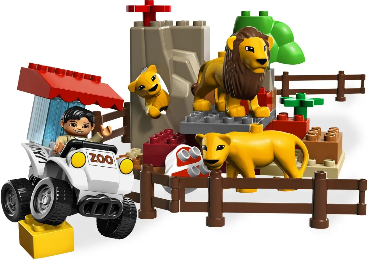 LEGO DUPLO 5634 Feeding Zoo set, image 4