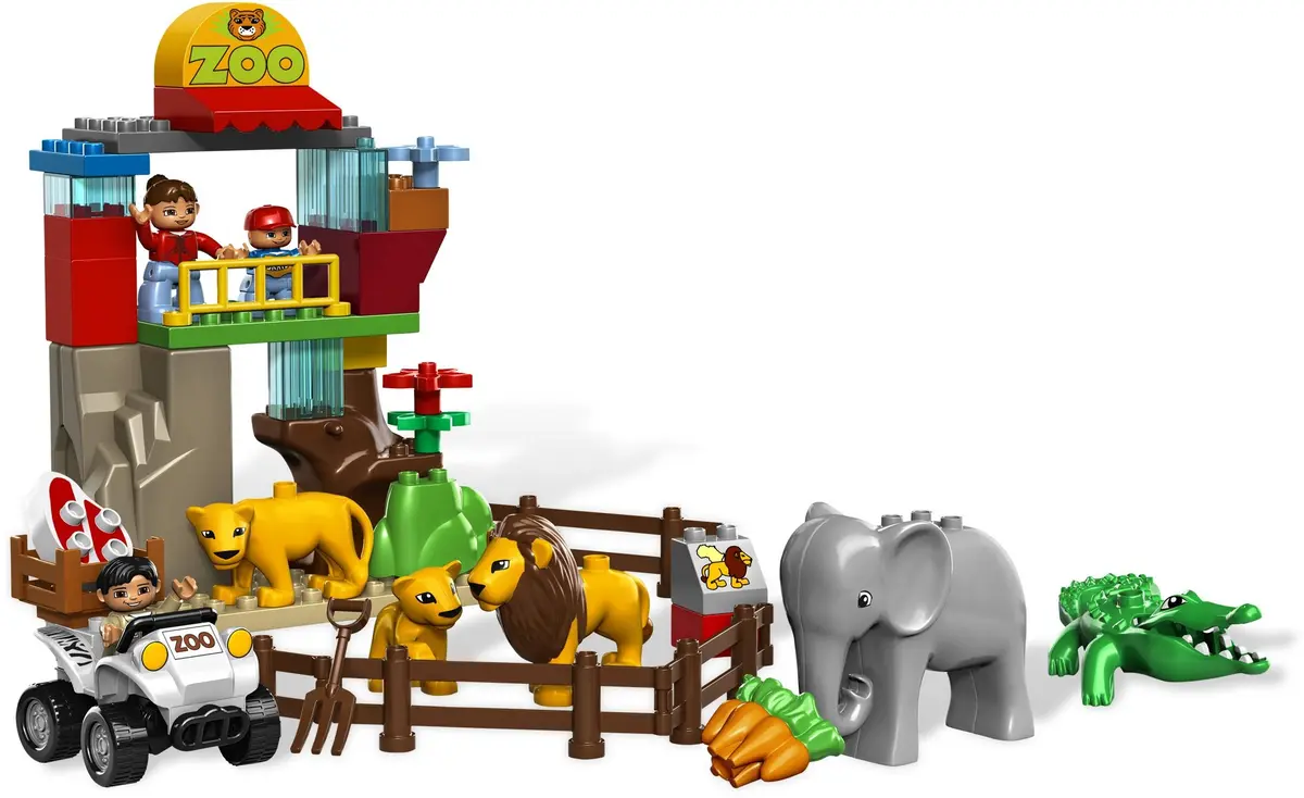 LEGO DUPLO 5634 Feeding Zoo set, image 3