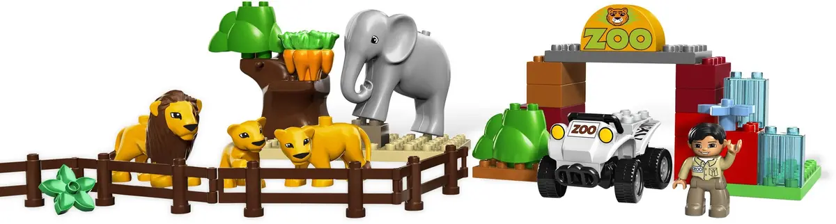 LEGO DUPLO 5634 Feeding Zoo set, image 7