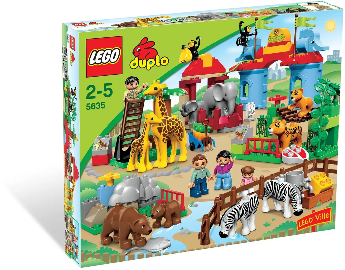 LEGO DUPLO 5635 Big City Zoo set, image 7
