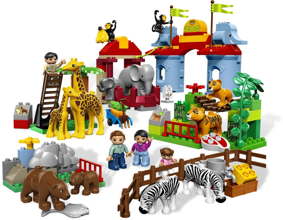 LEGO DUPLO 5635 Big City Zoo set, image 9
