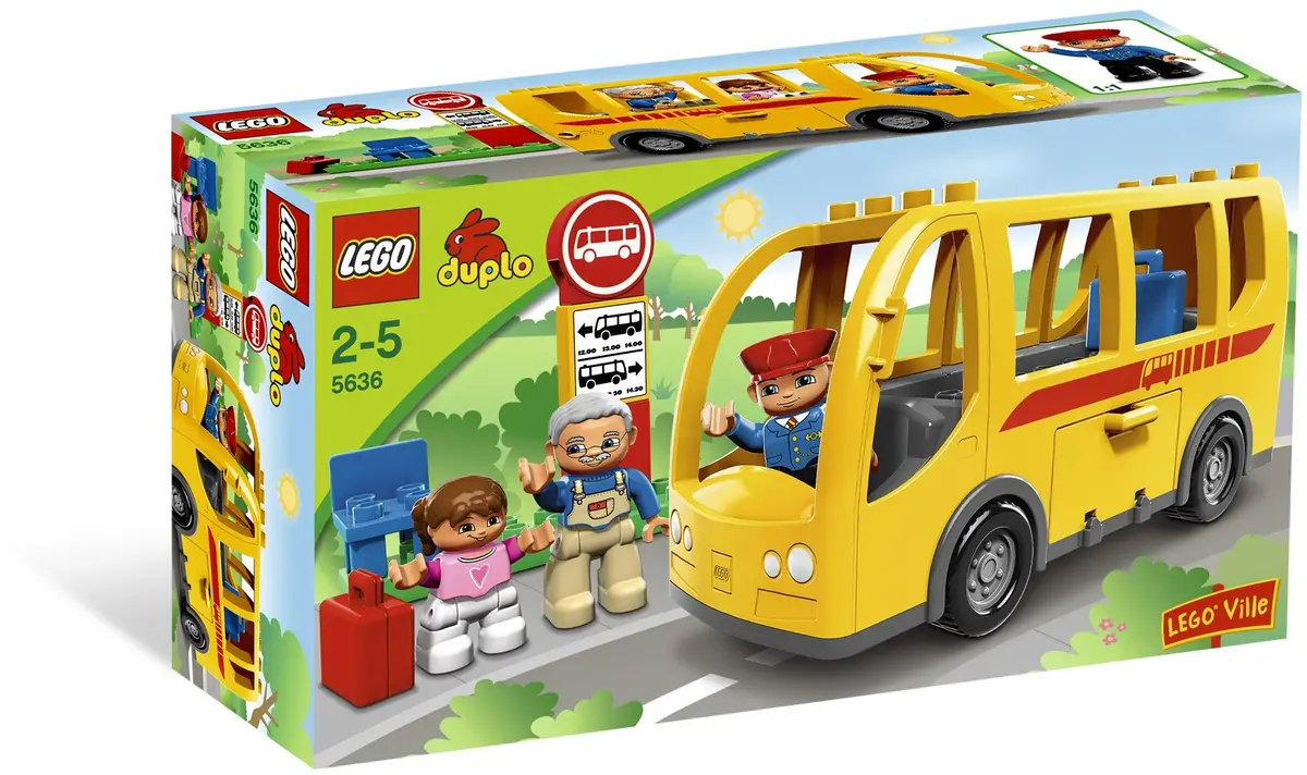 LEGO DUPLO 5636 Bus set, image 4