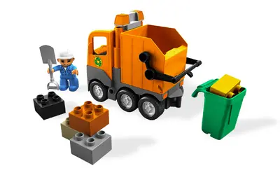 LEGO DUPLO 5637 Garbage Truck set, image 2