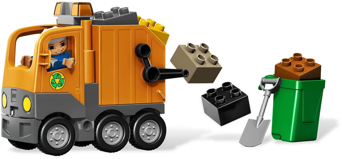 LEGO DUPLO 5637 Garbage Truck set, image 11