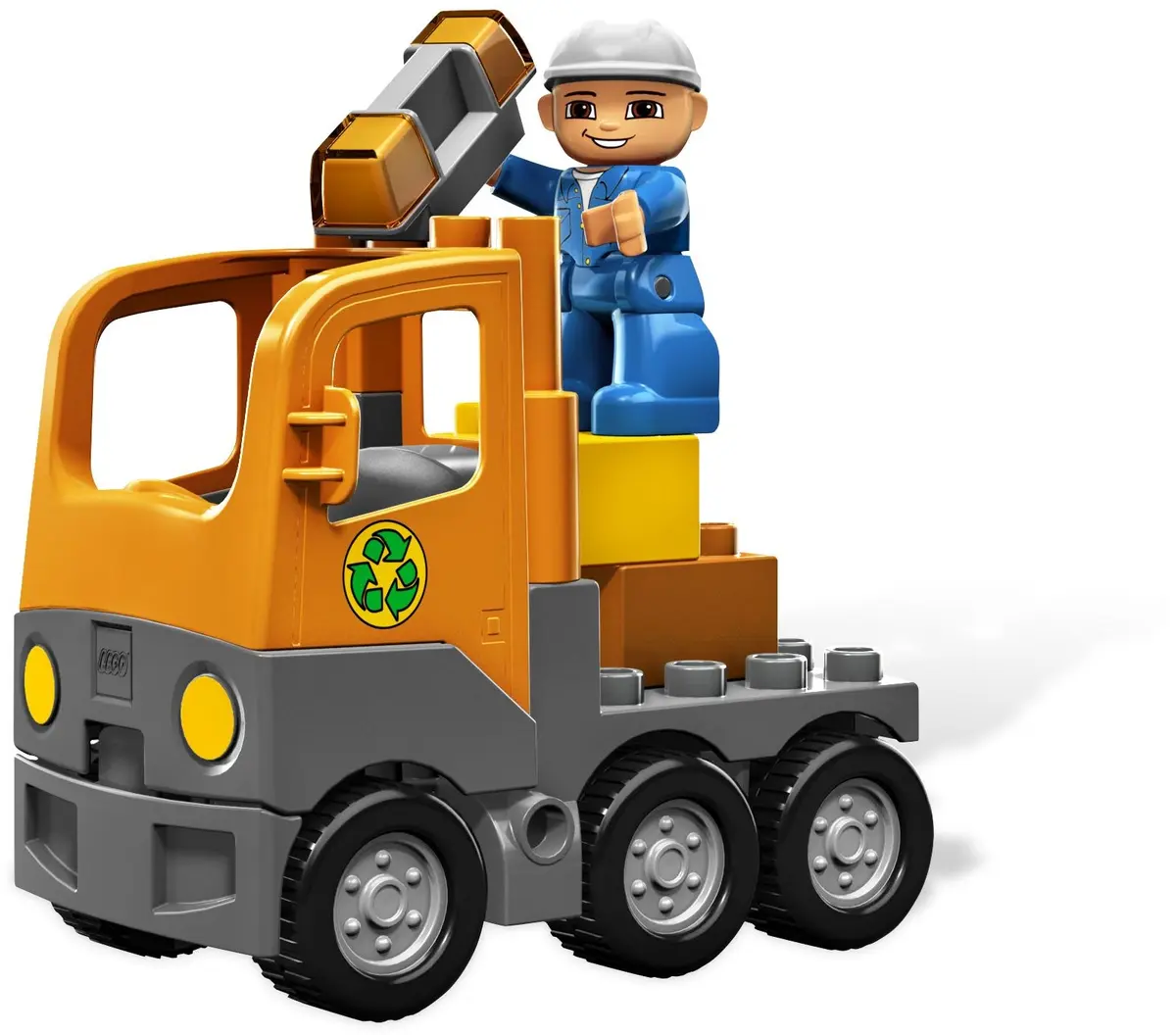 LEGO DUPLO 5637 Garbage Truck set, image 9