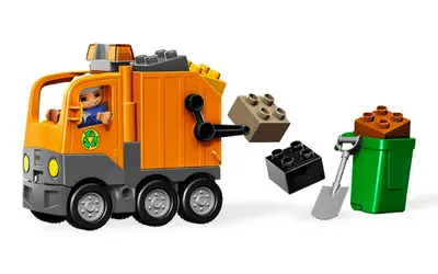 LEGO DUPLO 5637 Garbage Truck set, image 5