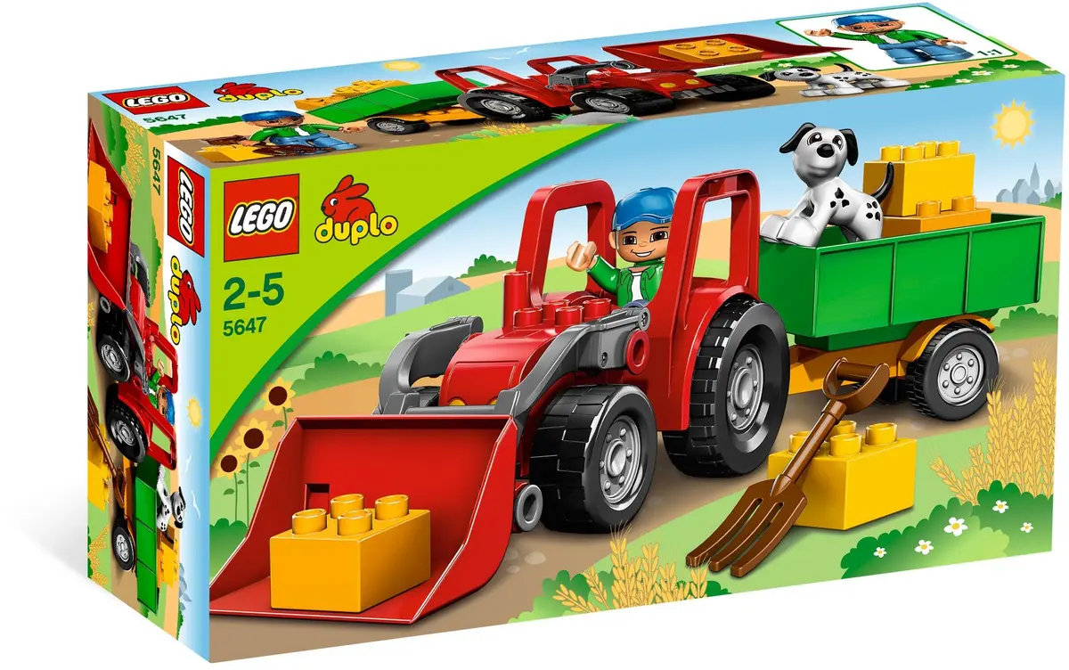 LEGO DUPLO 5647 Big Tractor set, image 8