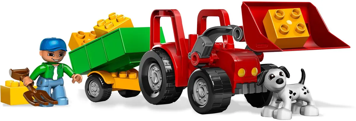 LEGO DUPLO 5647 Big Tractor set, image 9