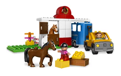 LEGO DUPLO 5648 Horse Stables set, image 4