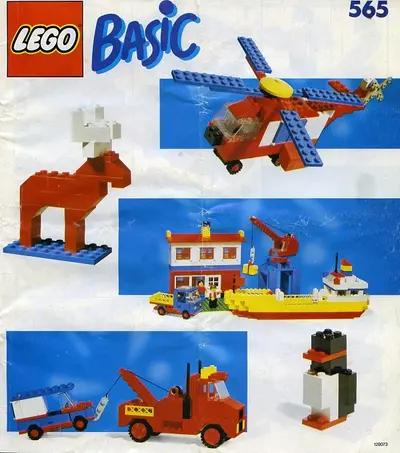 LEGO Basic 565 Basic Building Set, 5+ set