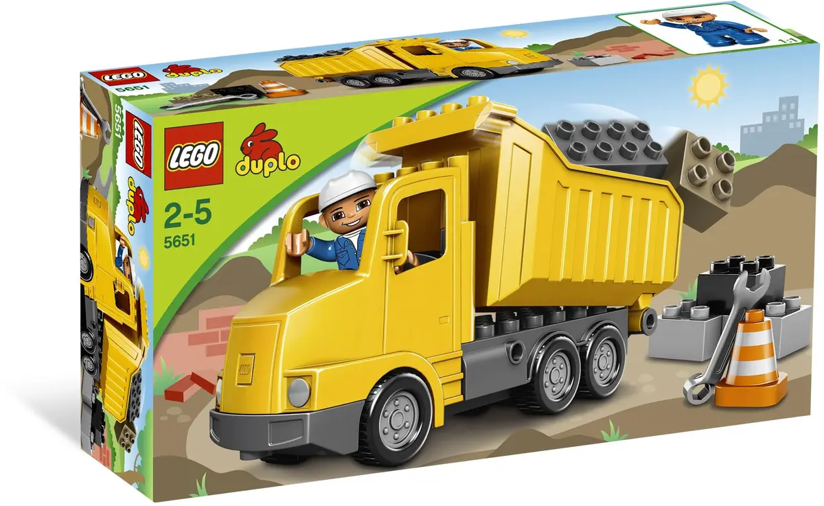 LEGO DUPLO 5651 Dump Truck set, image 7