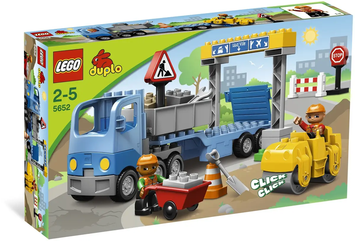 LEGO DUPLO 5652 Road Construction set, image 8