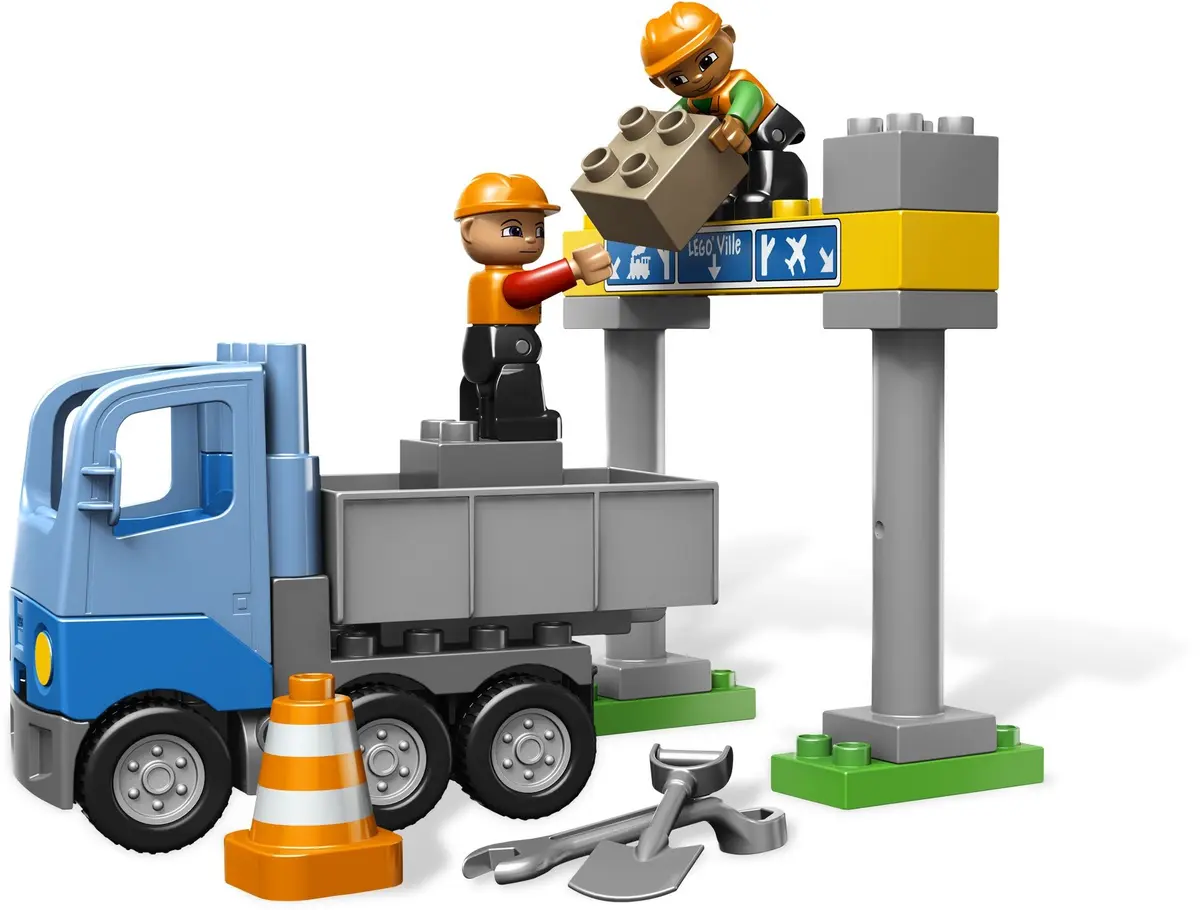 LEGO DUPLO 5652 Road Construction set, image 9